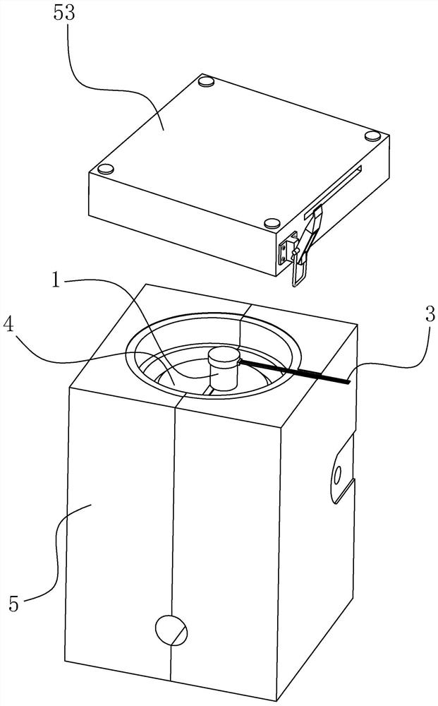 Universal welding device for blocky welding blocks and application method thereof