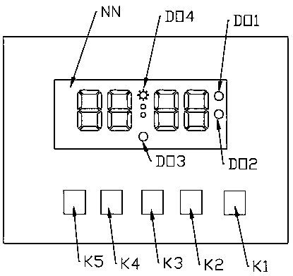 Control system of electric water heater