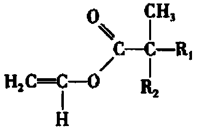 Vac-veova emulsion and preparation method thereof