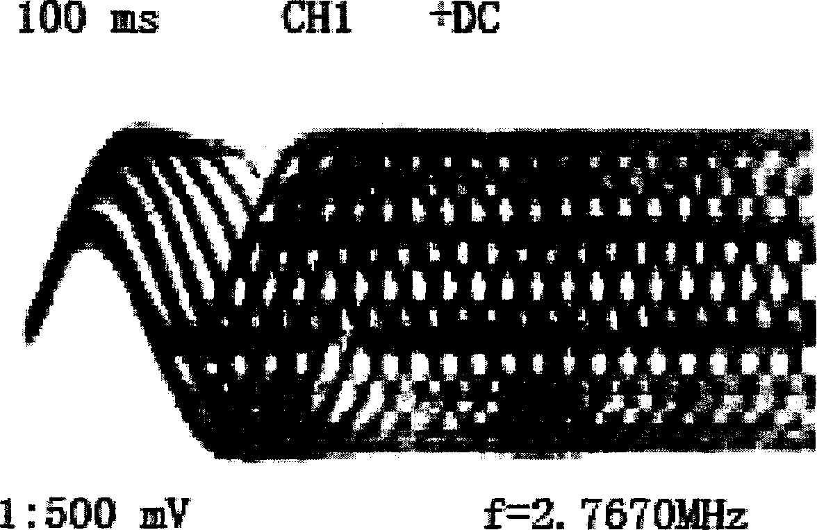 Signal processing method for photoetching medium