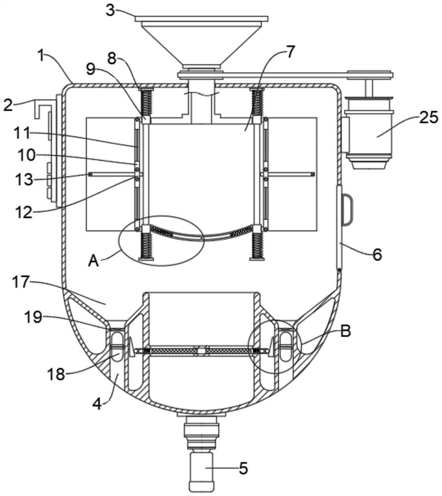 Sludge treatment equipment for river regulation