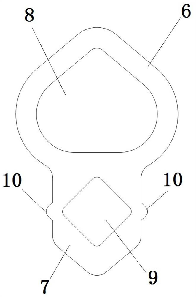 A kind of connector between parallel boards