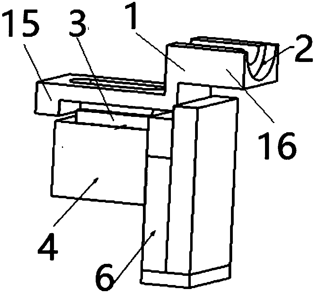 Assistive device for covering pressing of automobile air conditioner pipe fitting