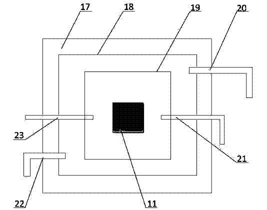 Preparation method of carbon fiber multi-scale reinforced composite component based on carbon nano-tube reinforcement