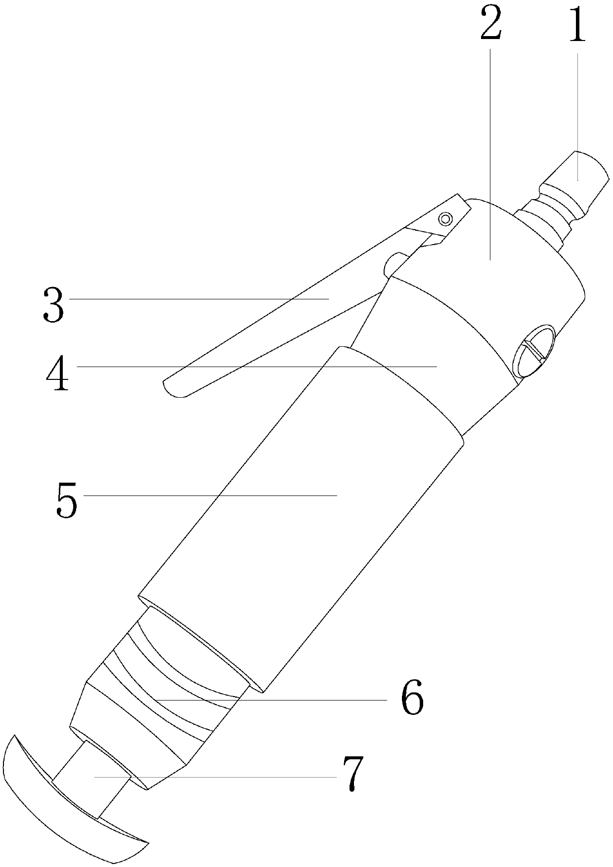 Draw-turning outward-retaining shoe heel fabric polishing beating device for shoemaking