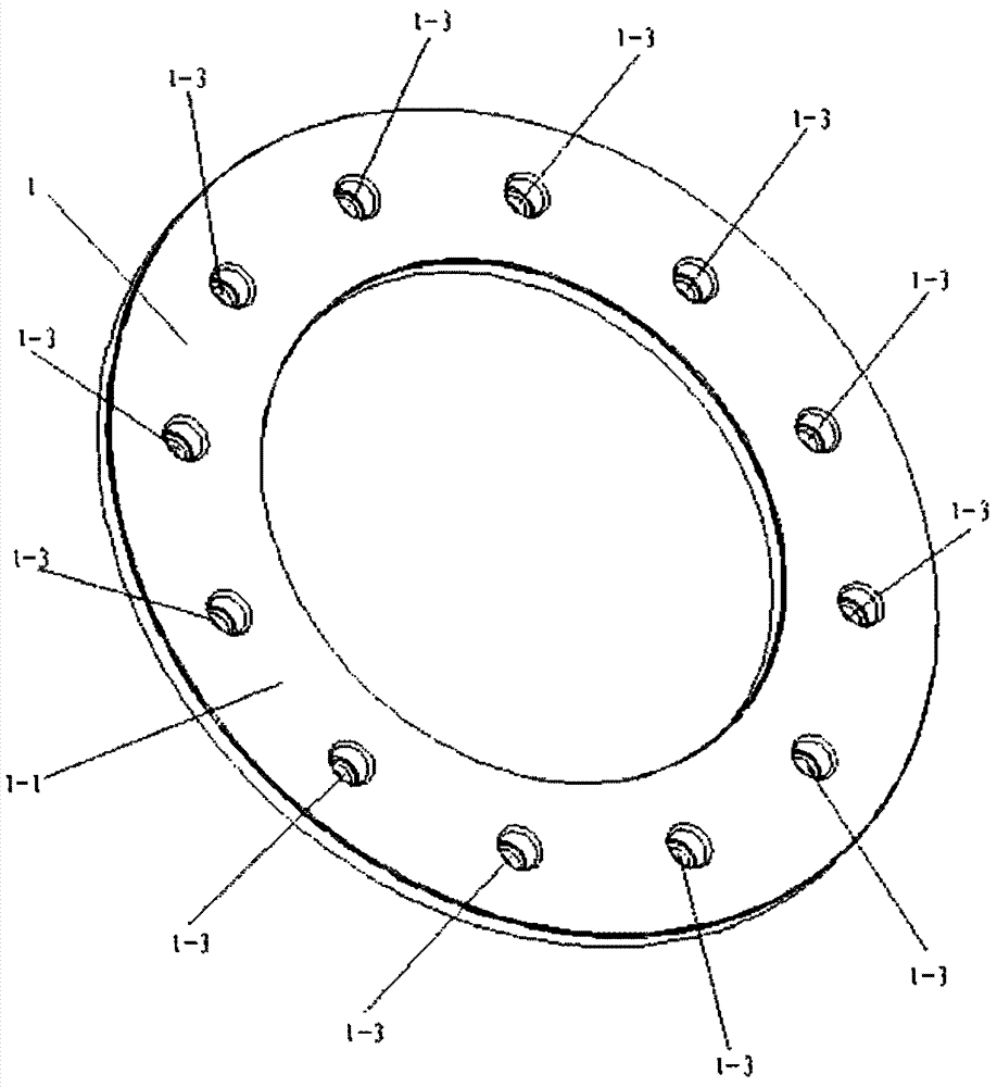 Brake disc of high-speed train