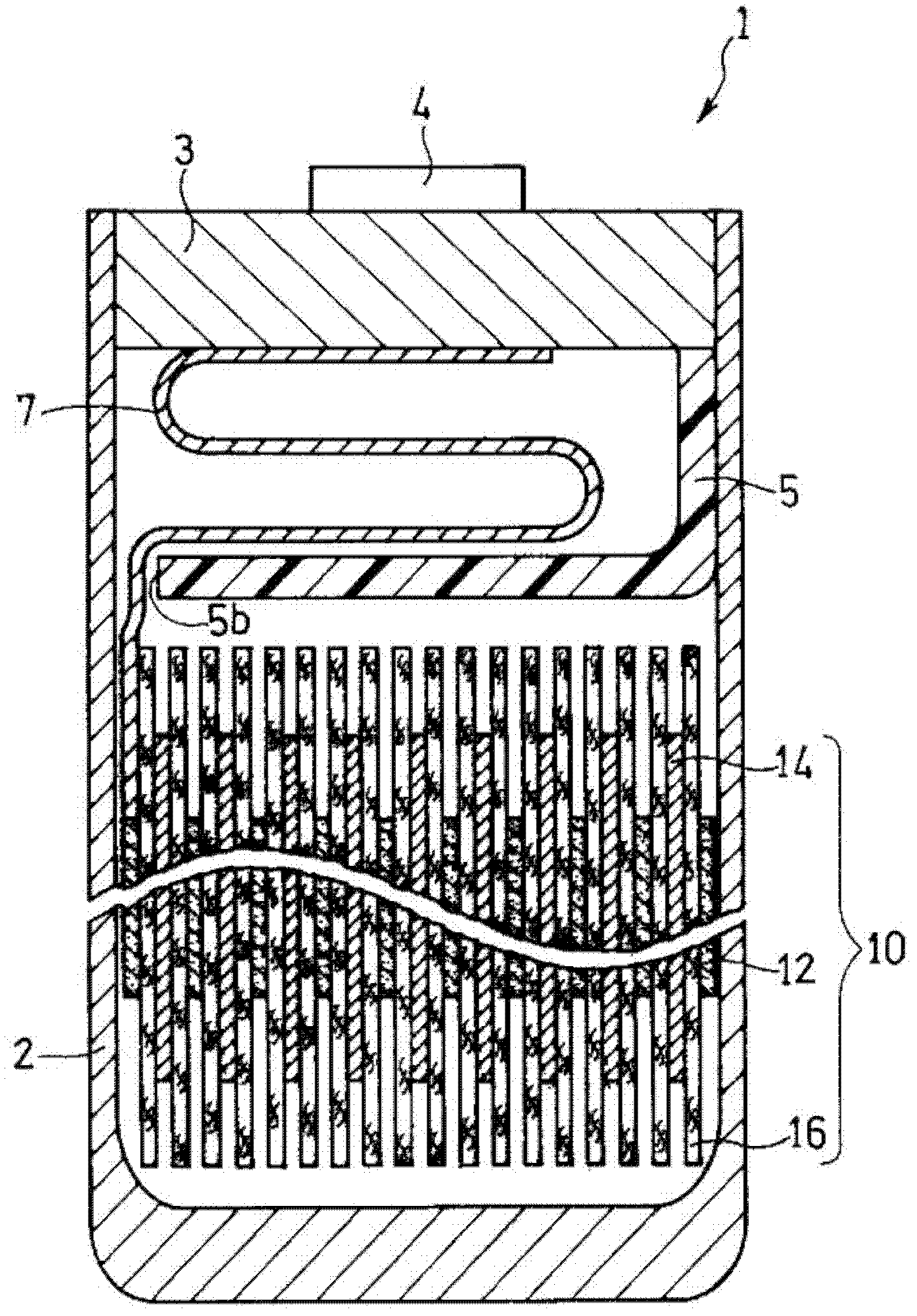 Rectangular battery