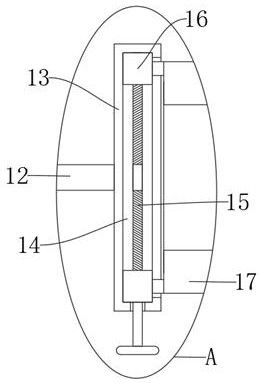 Nondestructive testing device for composite material