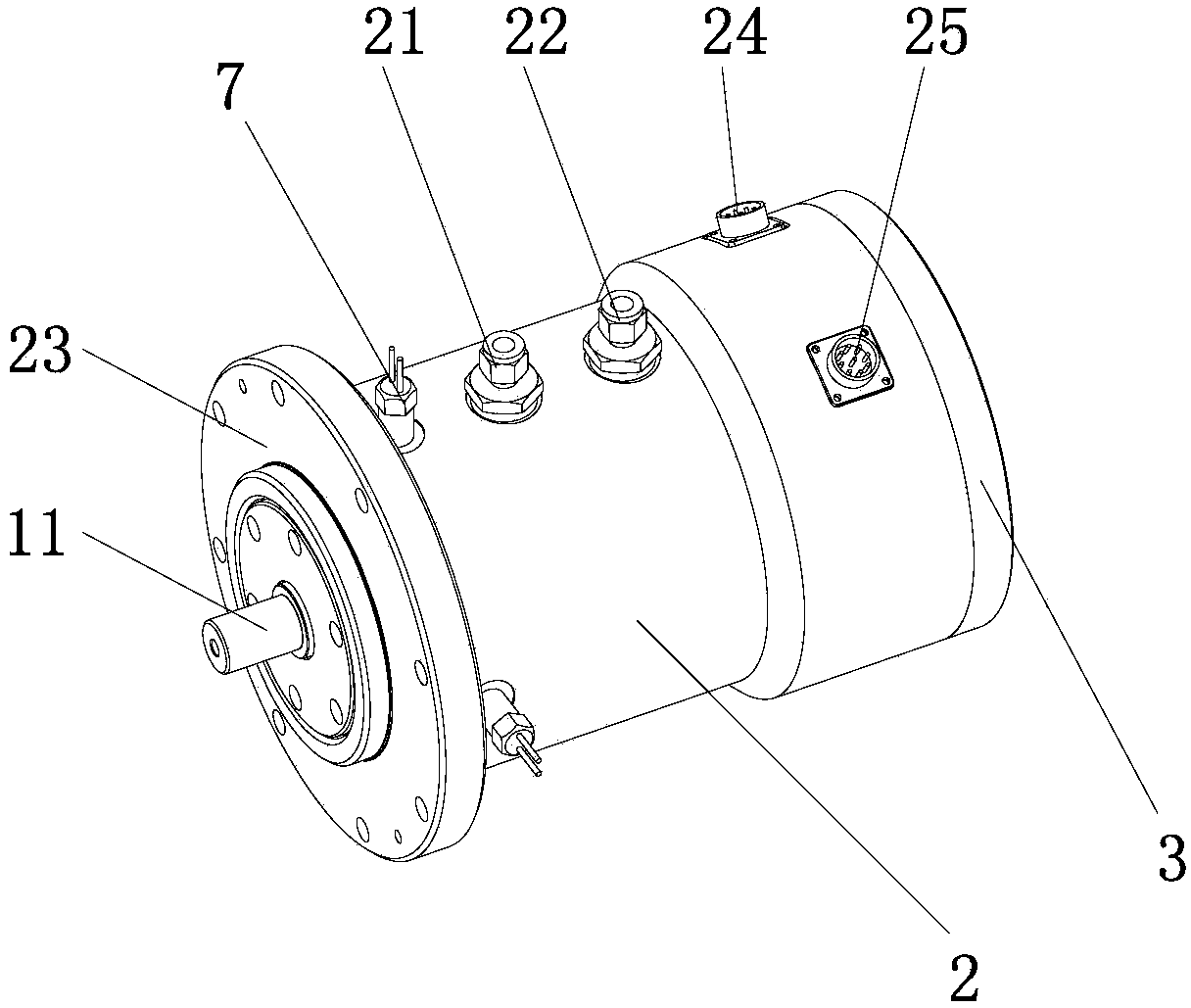 Vacuum motor