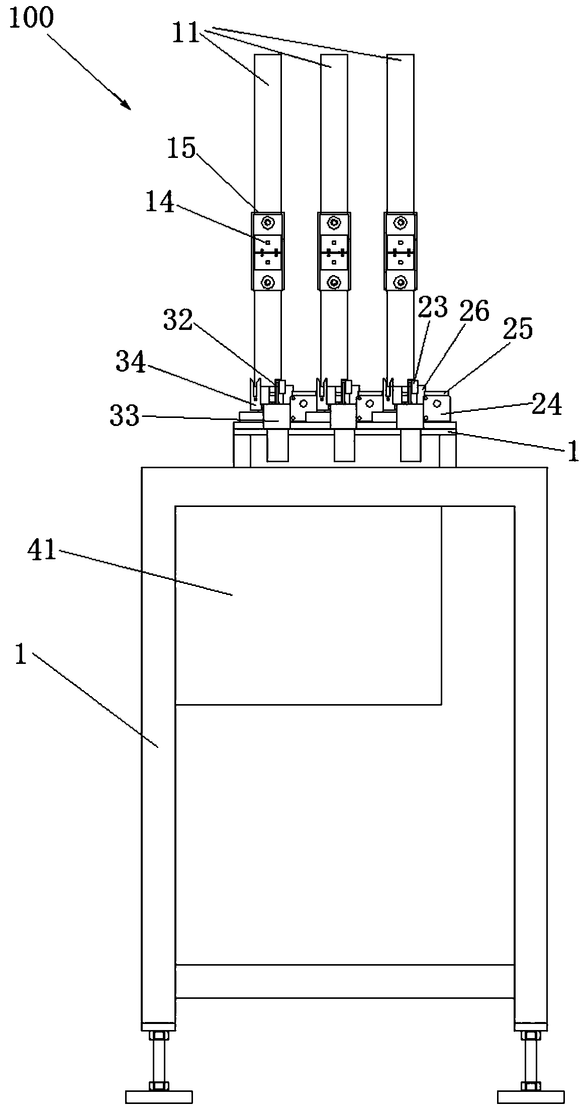 Automatic nail loading equipment and automatic nail loading type nail gun system