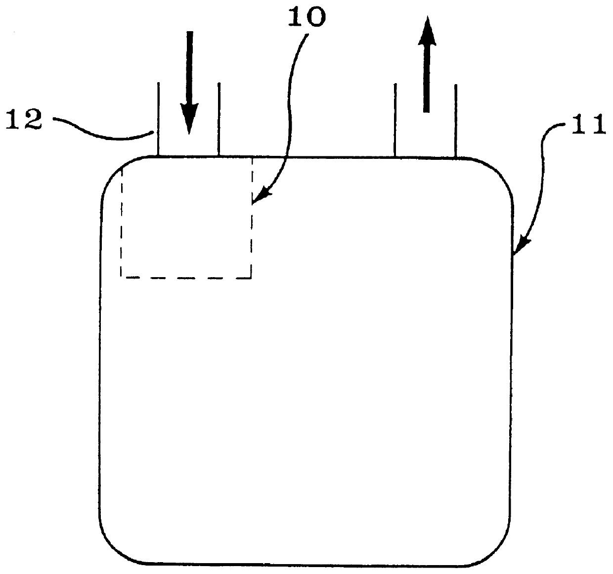 Interrupter having an anti-fire valve member for a gas meter, and a gas meter fitted with such an interrupter