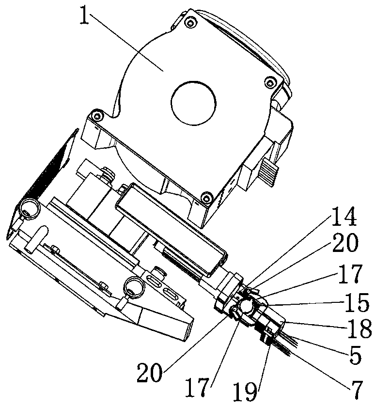 Spring adding machine