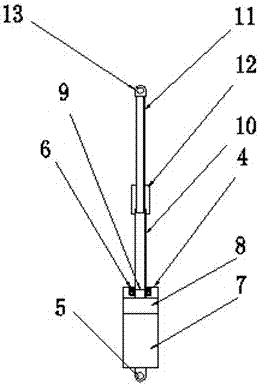 Electric lid opening device for household cooking machine