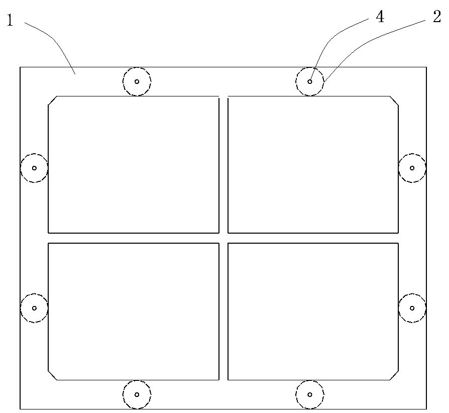 A rapid subsidence construction device for a pile-anchor press-in caisson