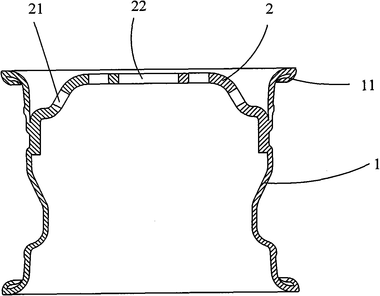 Aluminum alloy hub for super lightweight truck or passenger car and manufacturing method thereof