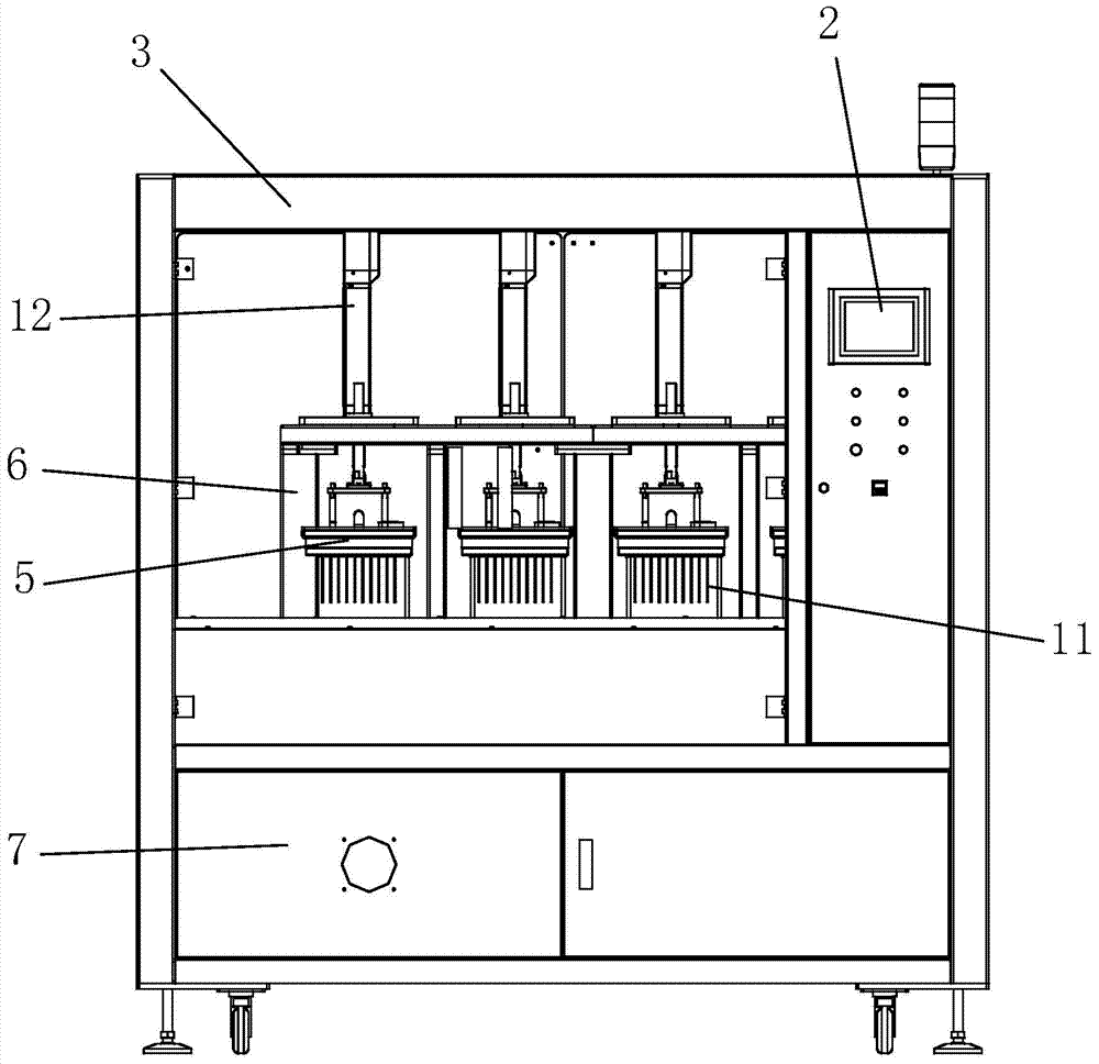 Automatic dryer for blood collection tubes