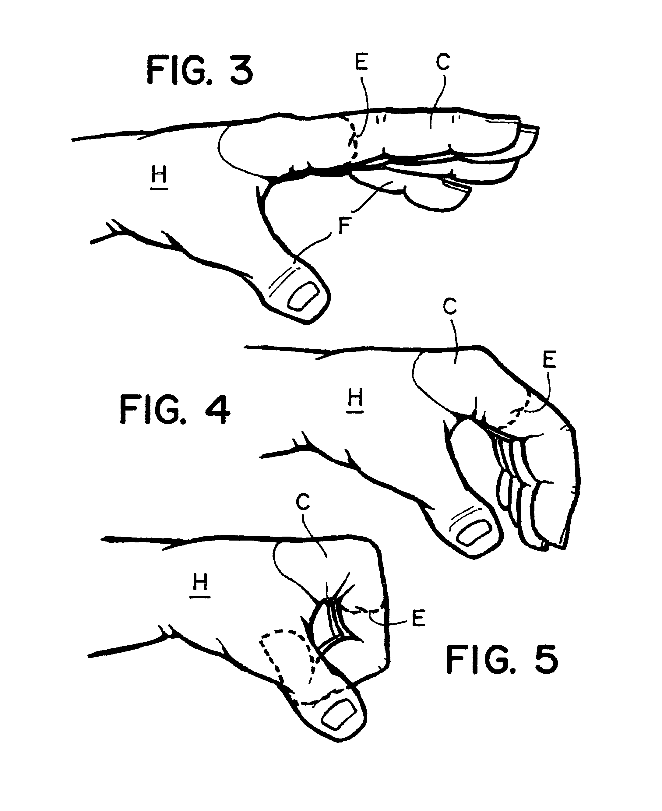 Articulated artificial finger assembly