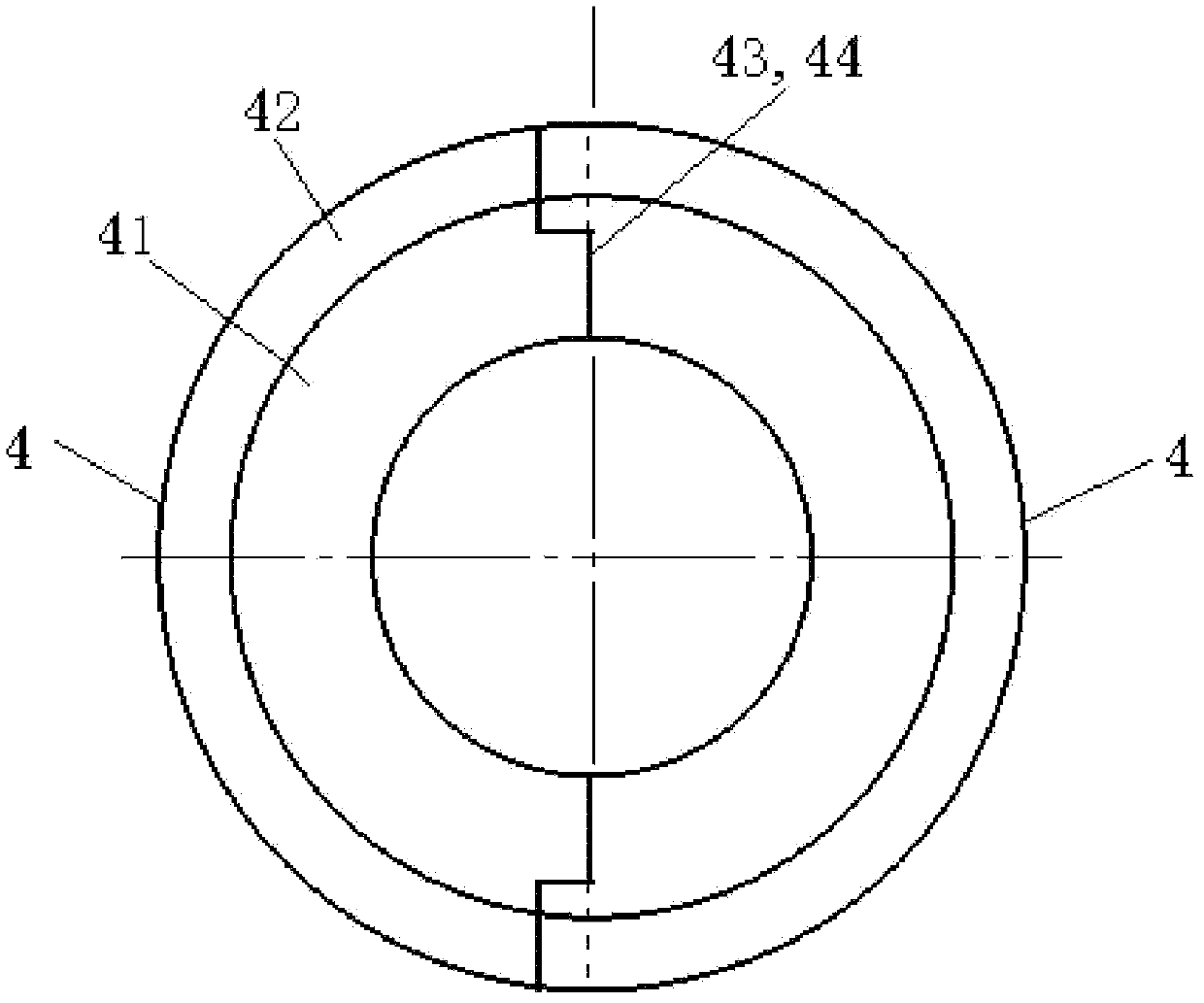 Precompression device for polymer compression spring