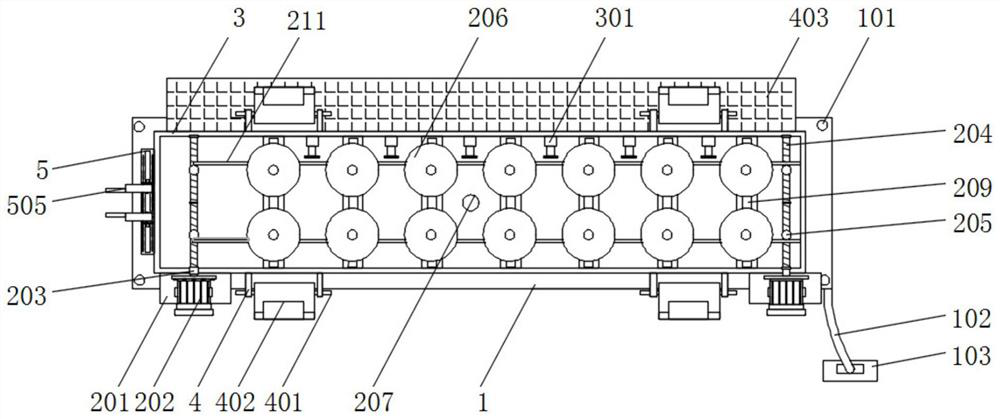 Guide mechanism of wire rod rolling mill