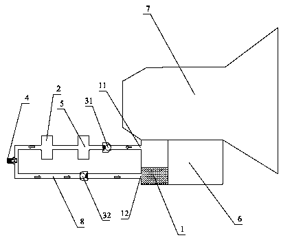 Cooling and energy-saving device for vehicle heat-generating member