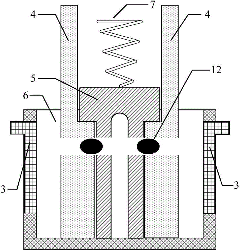 Novel self-energy type liquid metal current limiter and method