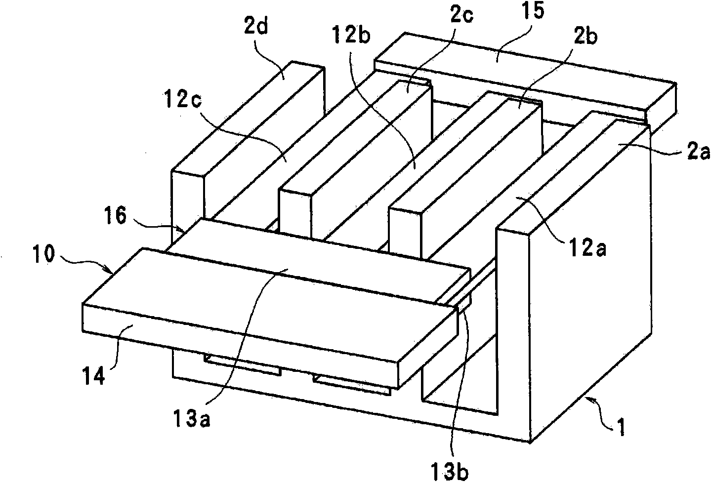 Piezoelectric fan and cooling device using piezoelectric fan