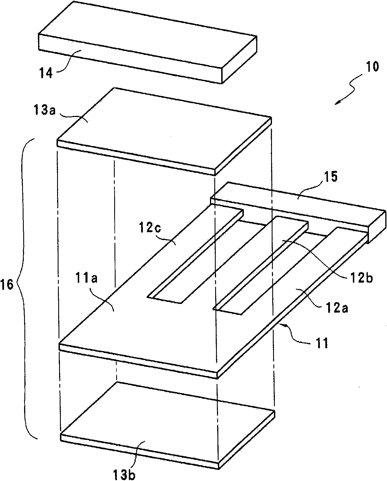 Piezoelectric fan and cooling device using piezoelectric fan