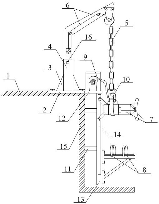 A comprehensive mixing treatment equipment for sludge sedimentation tank