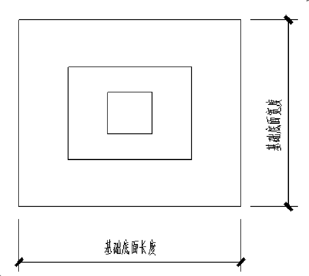 Gliding resistant foundation structure