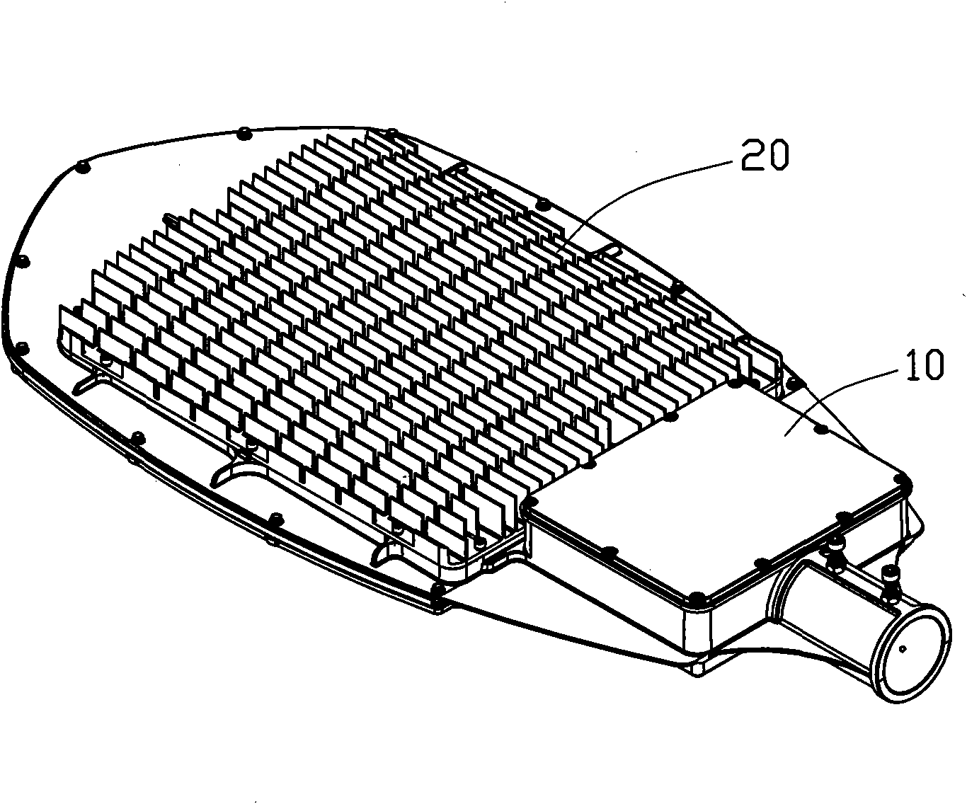 Light-emitting diode lamp