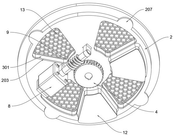 Water supply and drainage structure with water supply and drainage integrated module