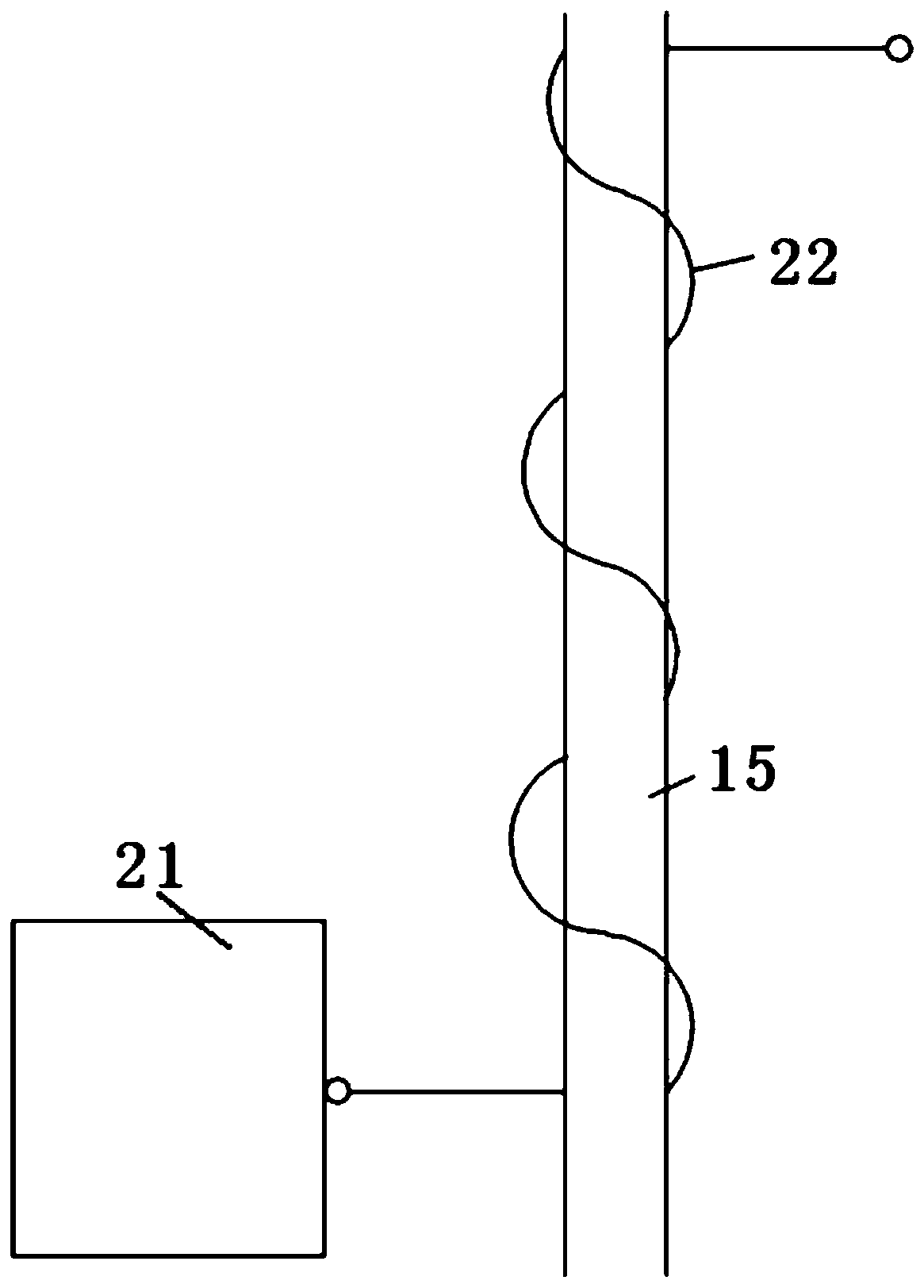 Device and method for on-line viscosity detection of high temperature and high pressure oil-water mixed fluid