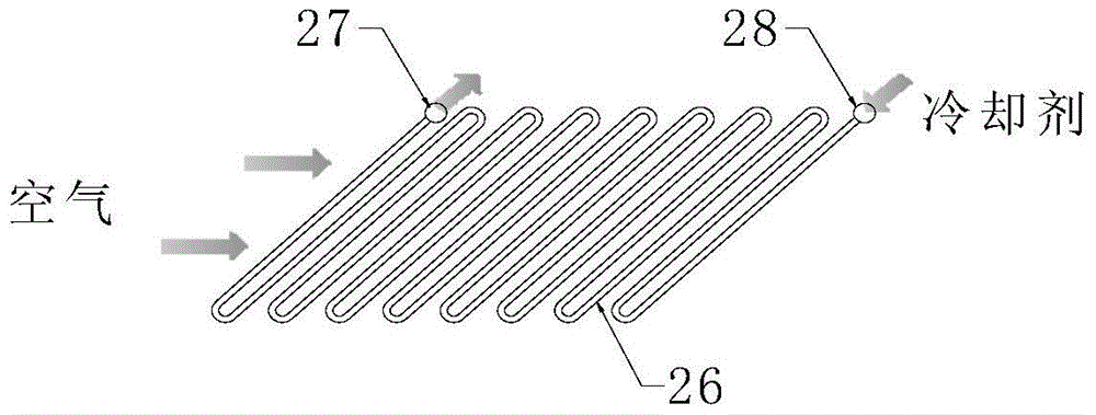 A pre-cooled air-breathing variable cycle engine