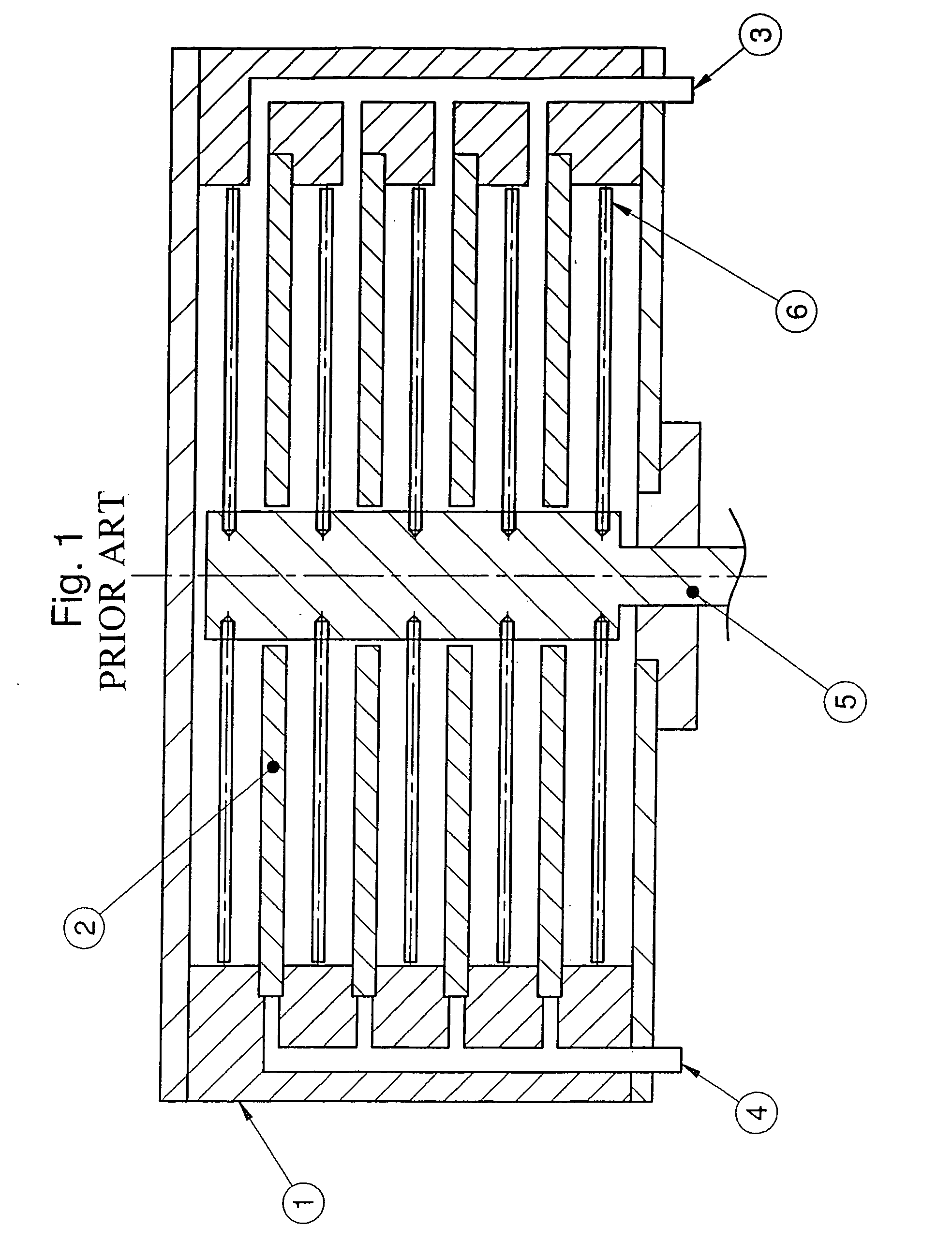 Rotational shearing filter