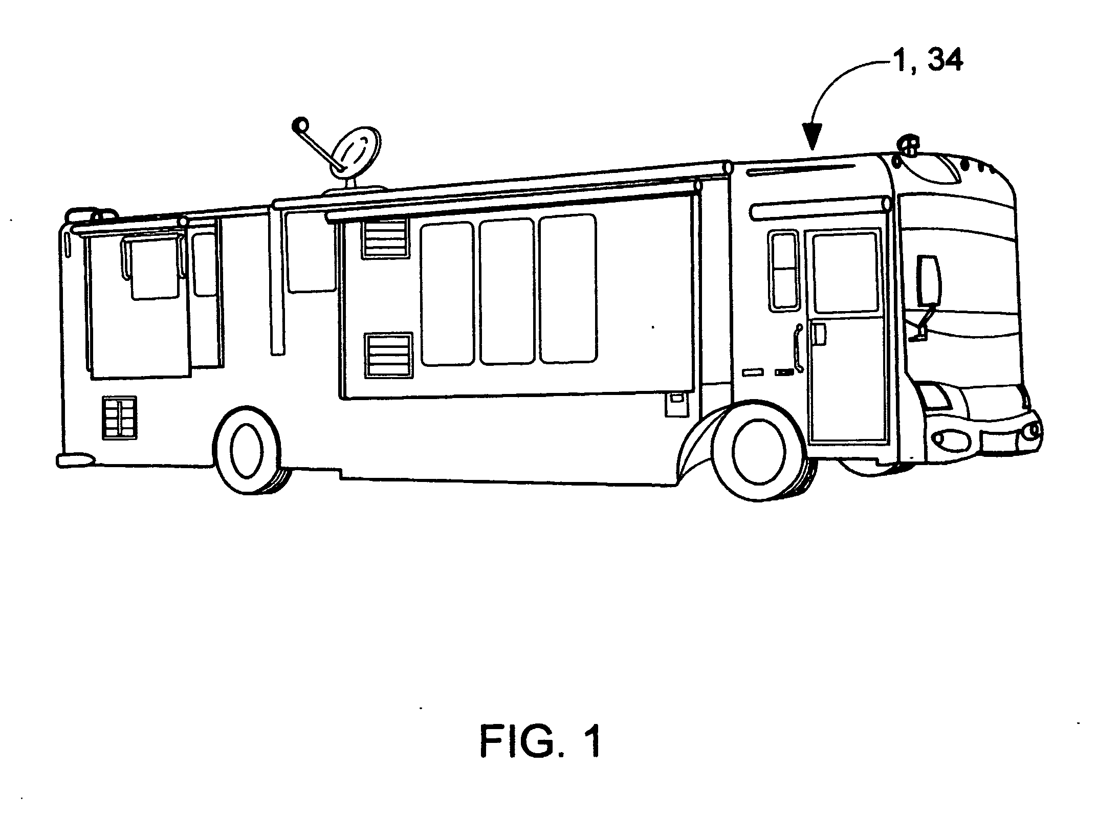 Vehicle and method for mobile hair care center