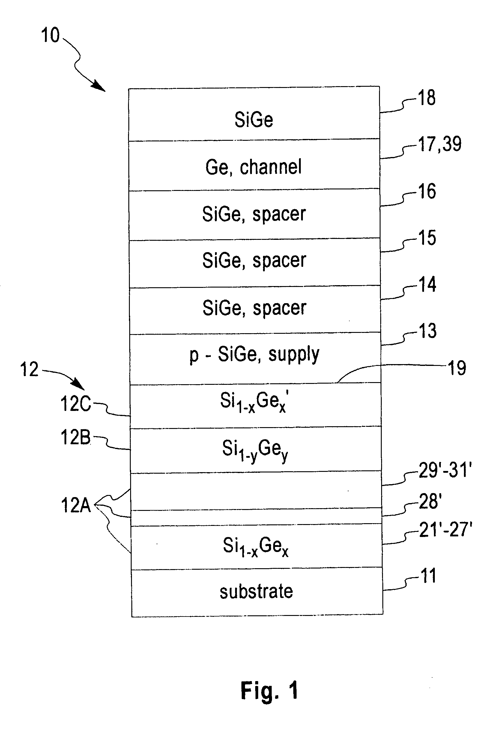 High speed ge channel heterostructures for field effect devices