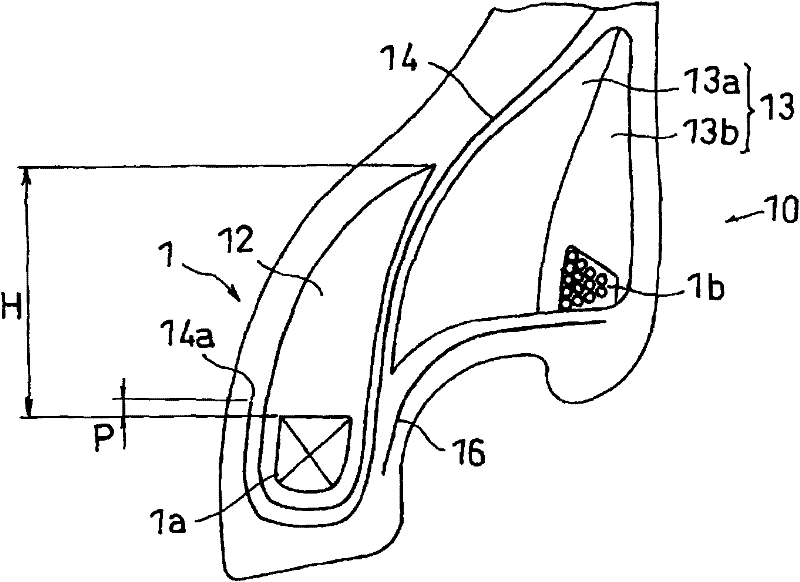 Manufacturing method of run-flat tire