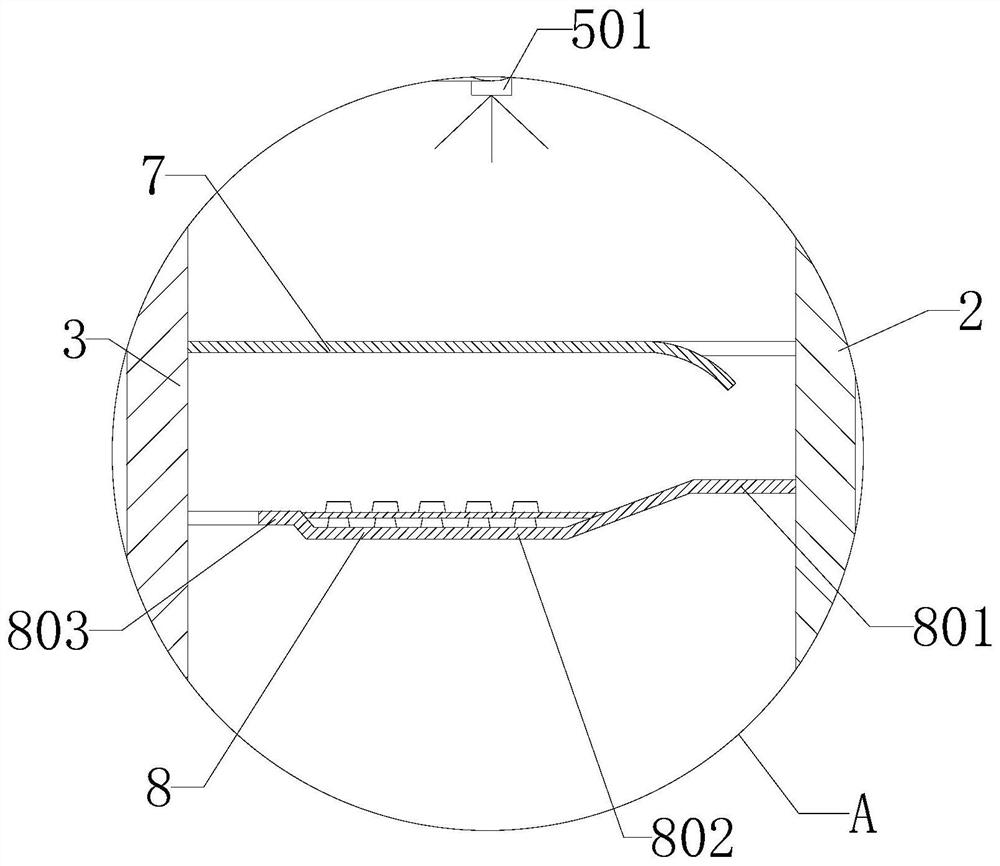 A double-circulation wet filtration system for desulfurization towers for chemical production