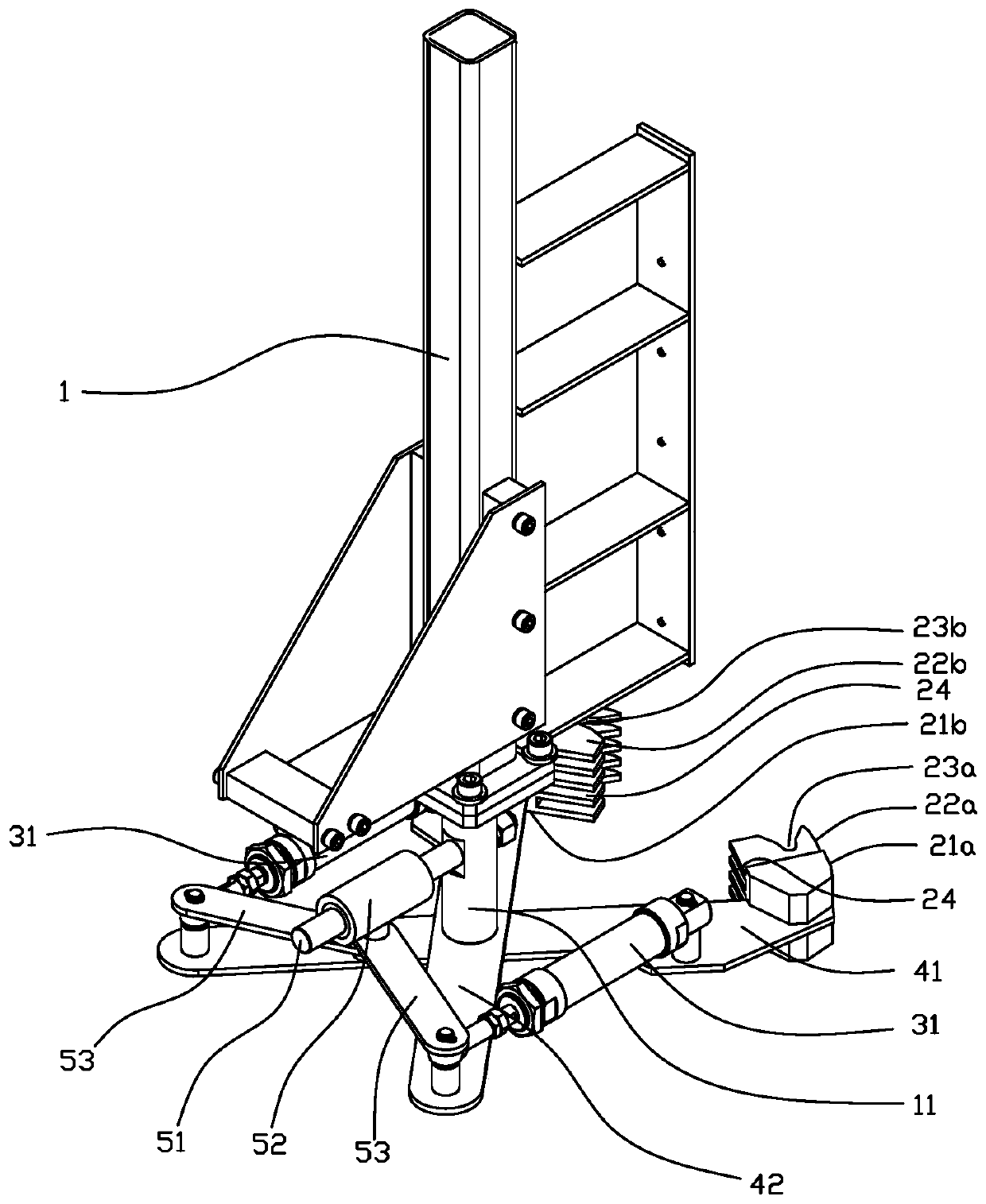 Clamping device and inflating device