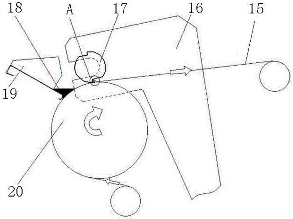 Wallpaper coating adsorption mechanism