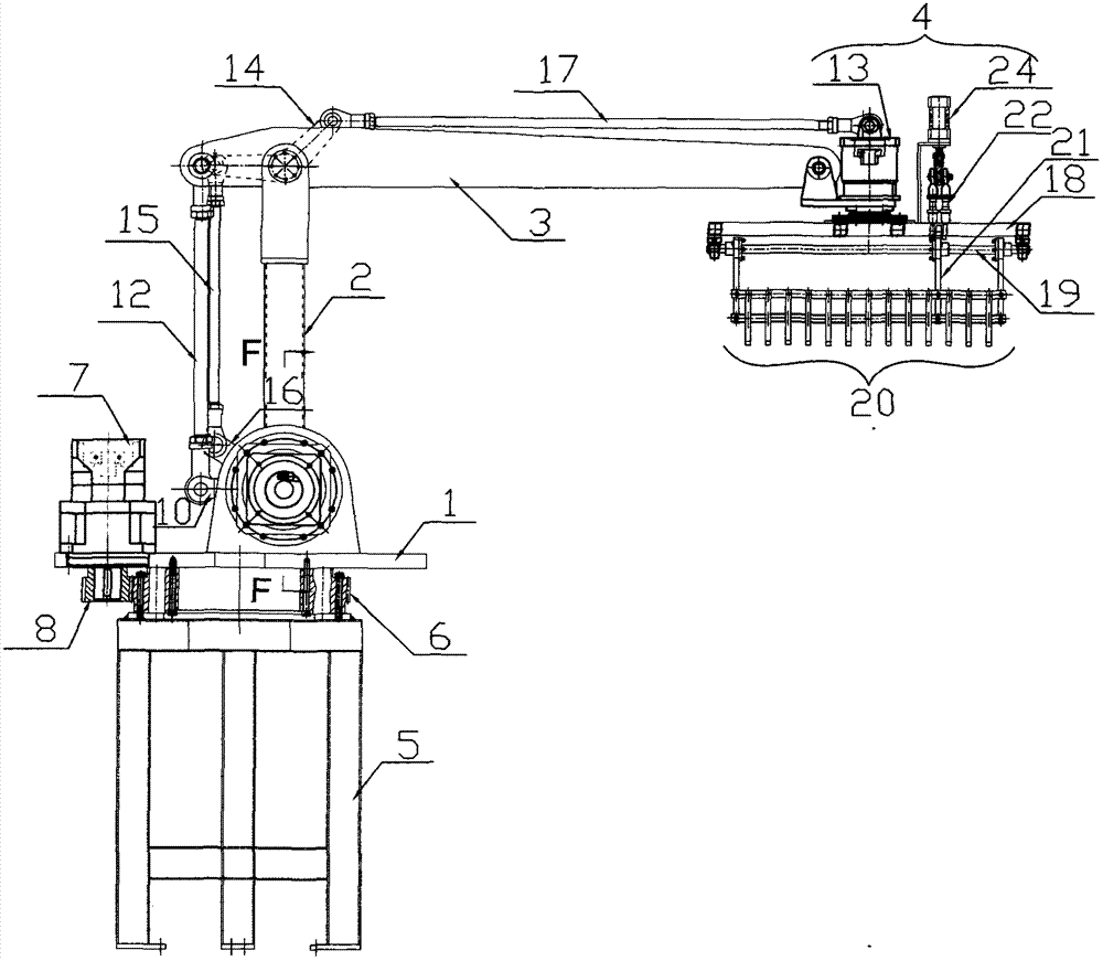 Stacking robot