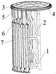 Internal load-bearing integrated ger