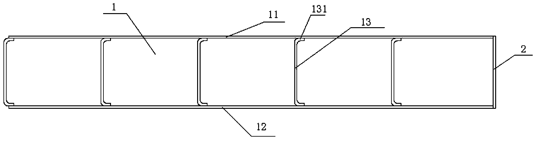 Steel tube bundle combination structure composed of steel plates and C-sections