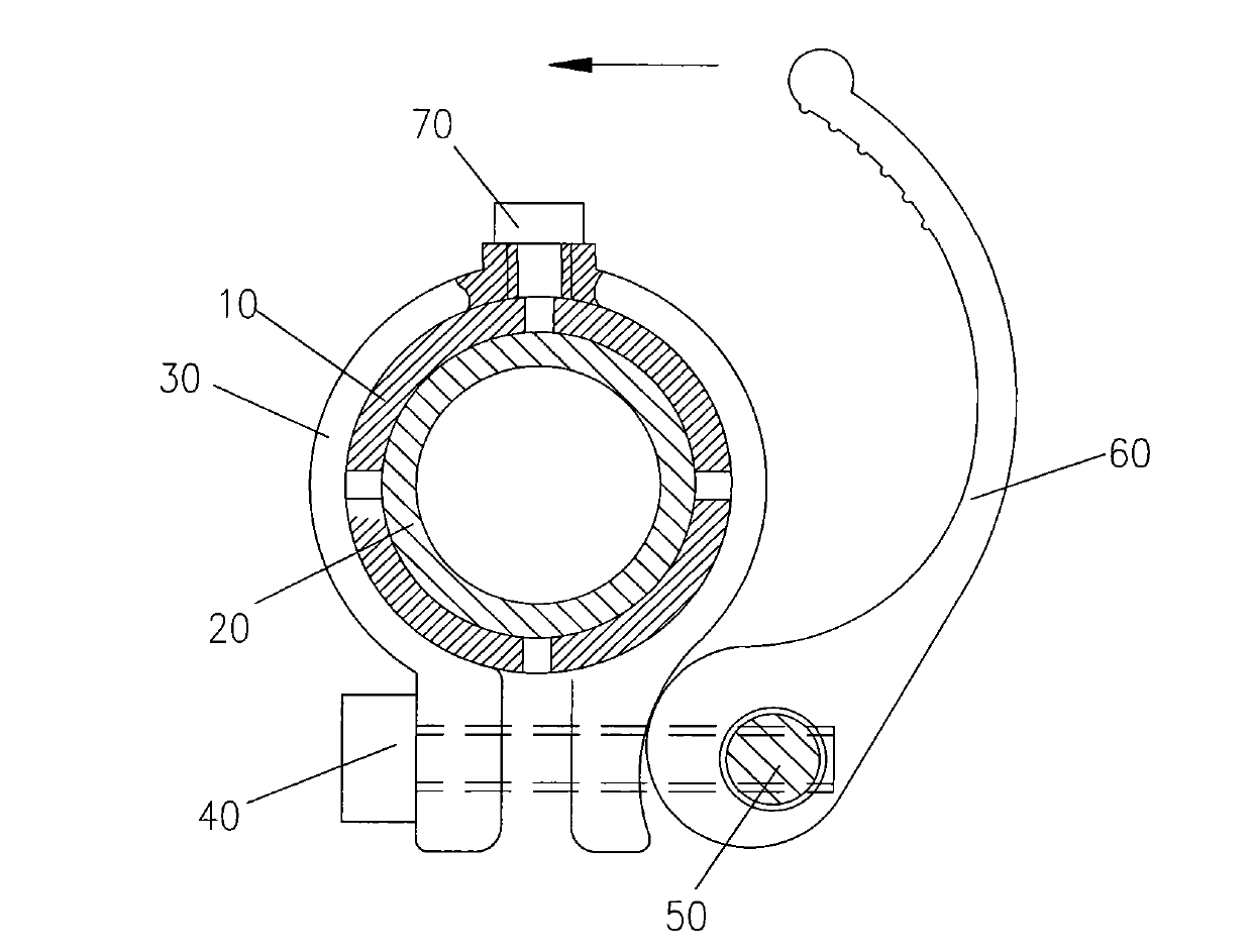 Lifting rod connecting structure and lifting rod