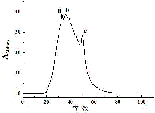 Purple perilla seed anti-oxidizing heptapeptide and preparation method of same