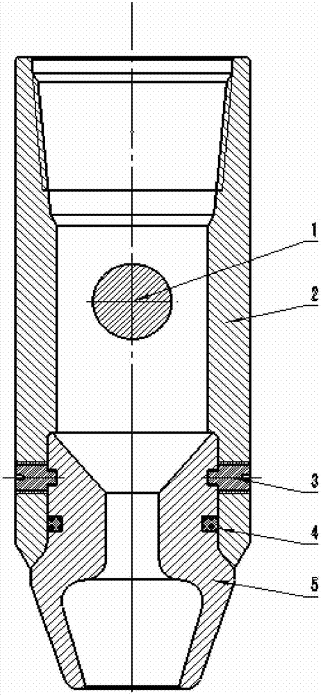 Integrated drilling-free ball seat guiding shoe