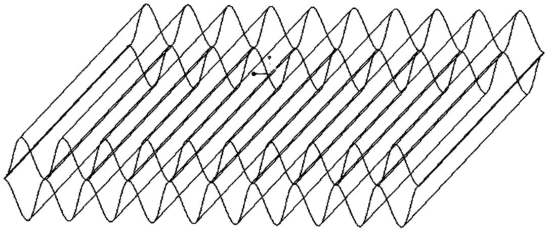 Shape memory alloy spacecraft landing buffer capable of being used repeatedly