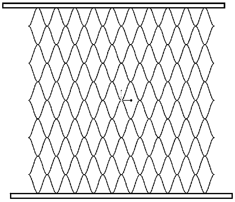 Shape memory alloy spacecraft landing buffer capable of being used repeatedly