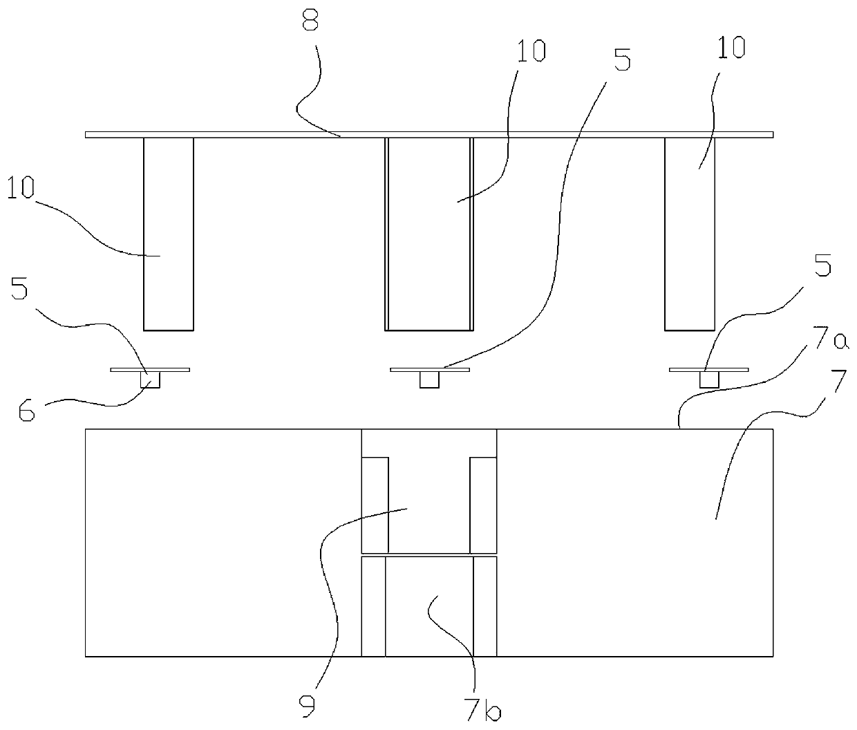 Flower pot frame