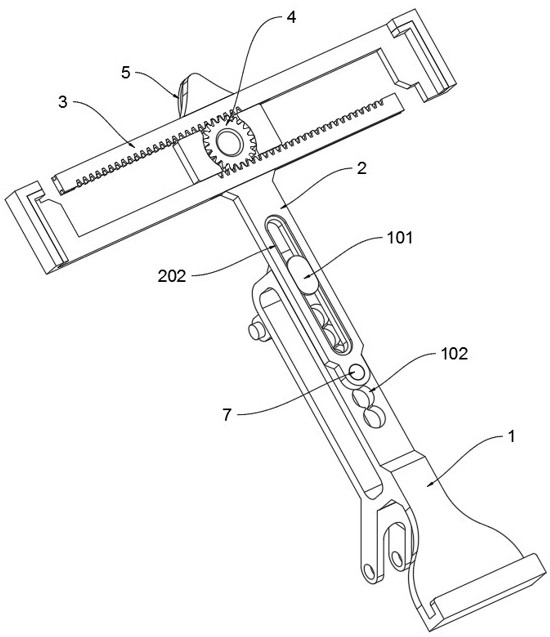 Solar panel fixing device for photovoltaic power generation